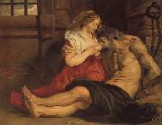A Roman Woman's Love for Her Father Peter Paul Rubens